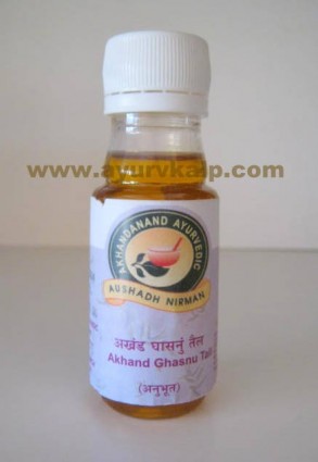 Akhandanand Ayurvedic, AKHAND GHANSU OIL, 50 ml, Pain Relief Oil